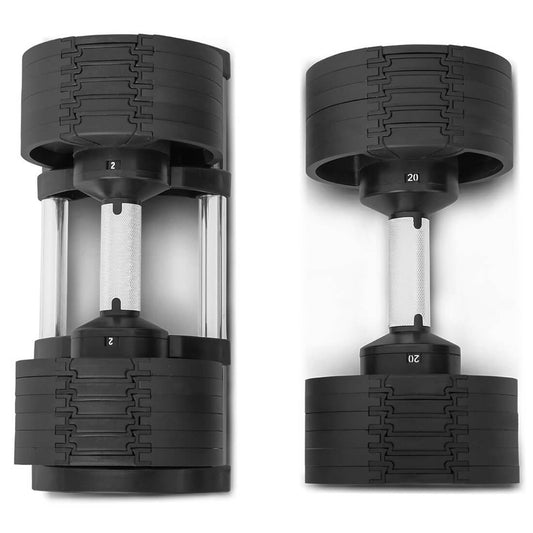 Adjustable Dumbbells Set With Stand