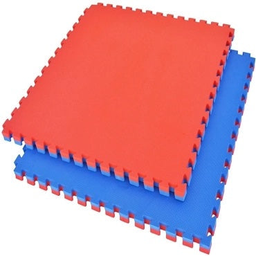 Martial Arts Eva Foam Tatami Mats - Red & Blue - 40mm Martial Arts Eva Foam Tatami Mats - Red & Blue - 40mm