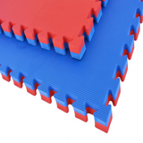 Martial Arts Eva Foam Tatami Mats - Red & Blue - 40mm Martial Arts Eva Foam Tatami Mats - Red & Blue - 40mm