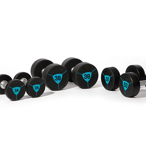 Urethane Round Dumbbells (32kg to 50kg) Set