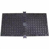 Premium Commercial Rubber Tiles Black with White Speckles - 20mm