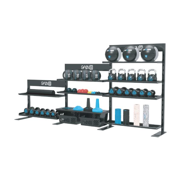 Triple simple storage rack GS/TS