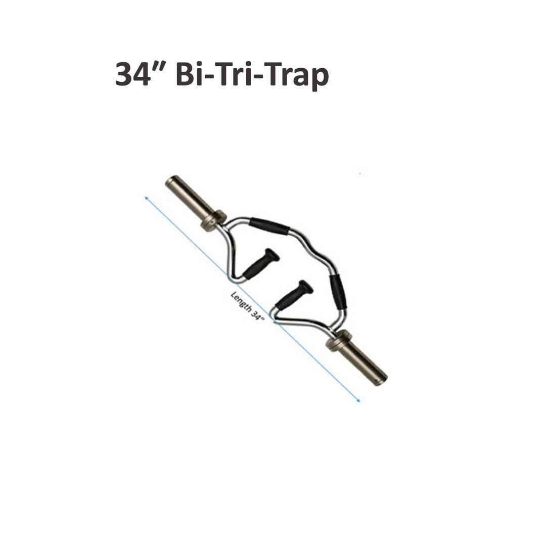 Liveup 34" Bi-Tri-Trap Bar