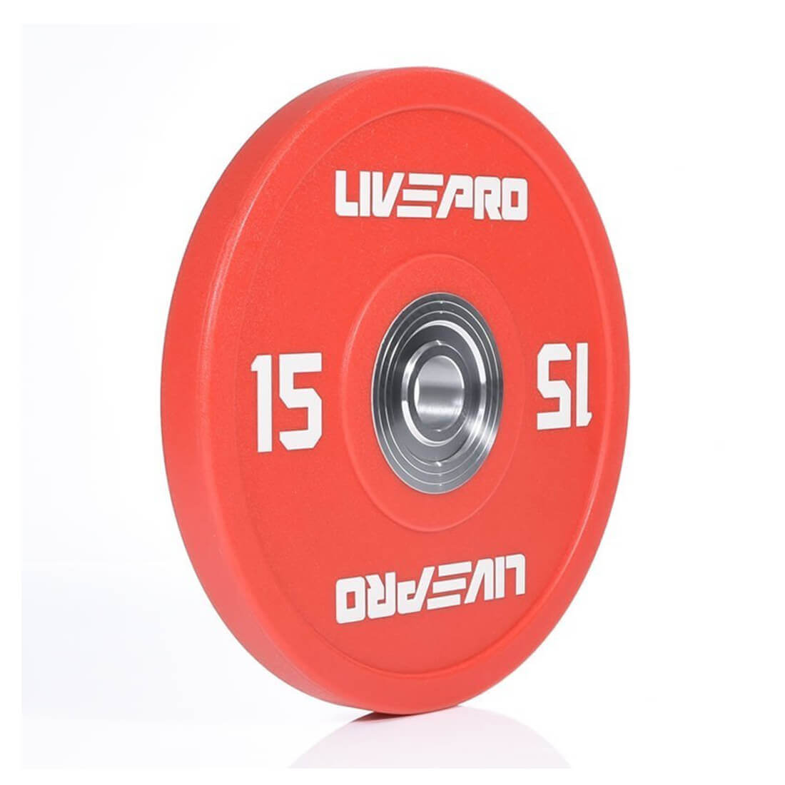 Livepro Urethane Competition Bumper Plates 10kg - Sold As Pair