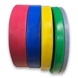 Rubber Colored Bumper Plates Set