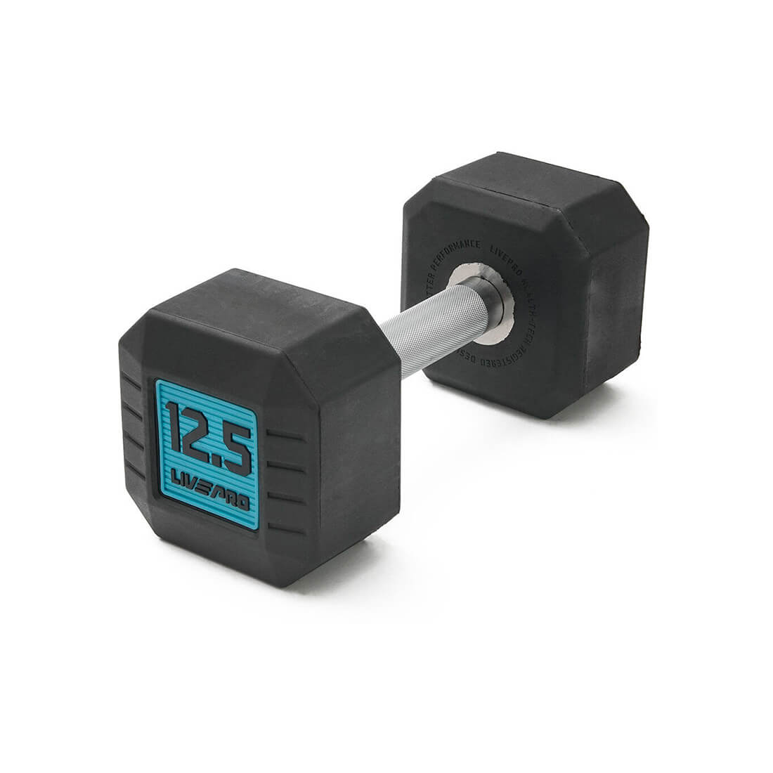 Rubber Octagonal Dumbbells 2.5-30Kg Full Set
