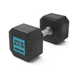 Rubber Octagonal Dumbbells 2.5-30Kg Full Set