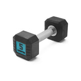 Rubber Octagonal Dumbbells 2.5-30Kg Full Set