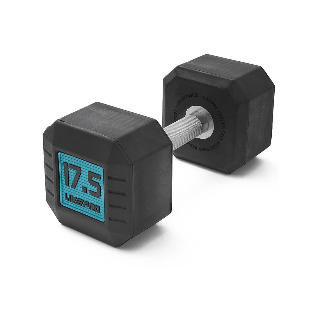 Rubber Octagonal Dumbbells 2.5-30Kg Full Set