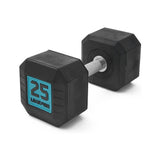 Rubber Octagonal Dumbbells 2.5-30Kg Full Set