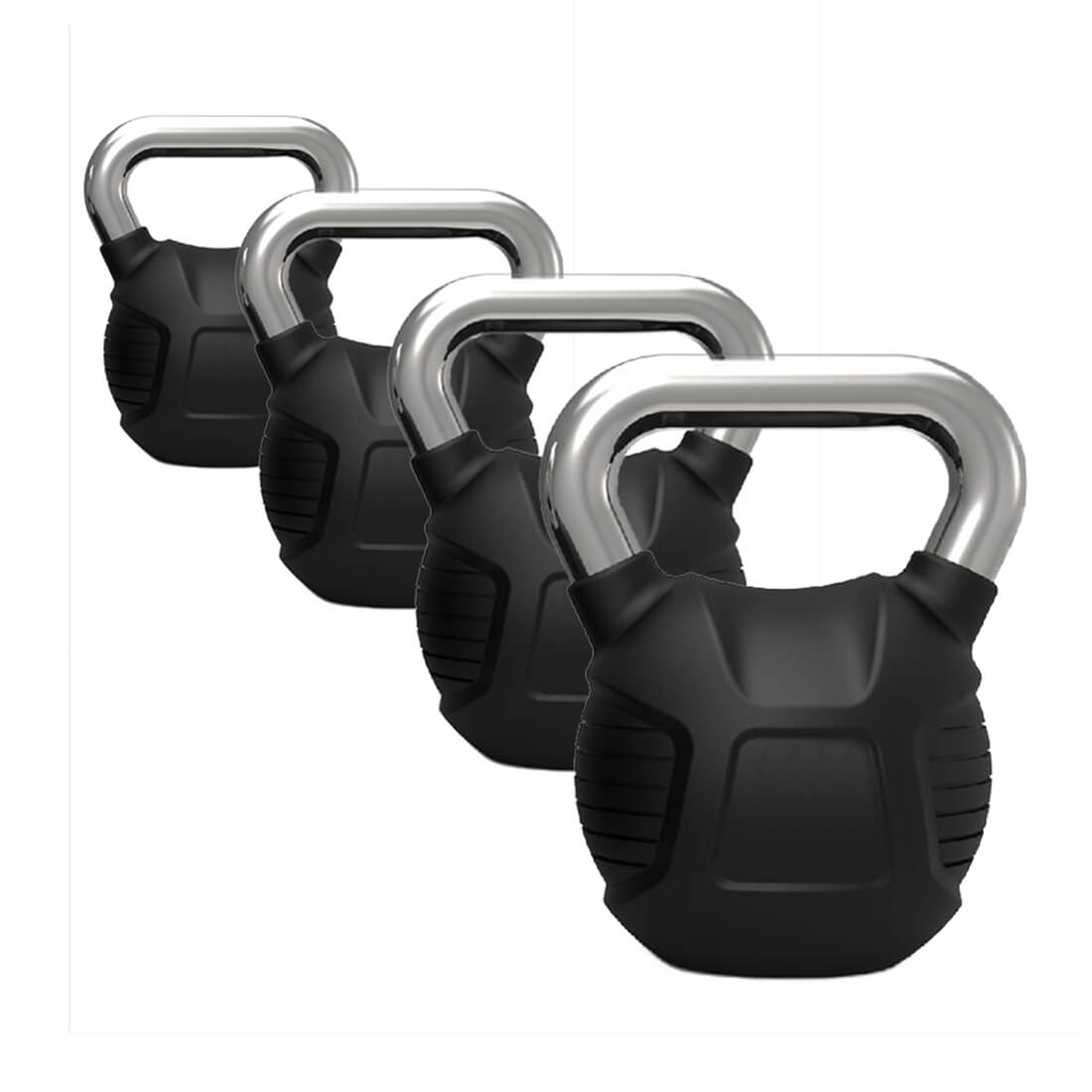 Premium Rubber Kettlebells Set (4 To 32kg)