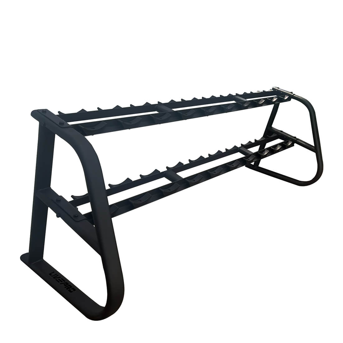 Livepro 2-Tier Commercial Dumbbells Rack